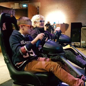 3d Race Simulator Event Thema Aankleding Duo Multiplayer Kopiëren