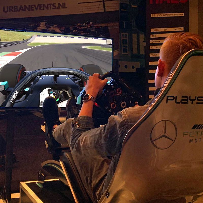 F1 Race Simulator Mercedes