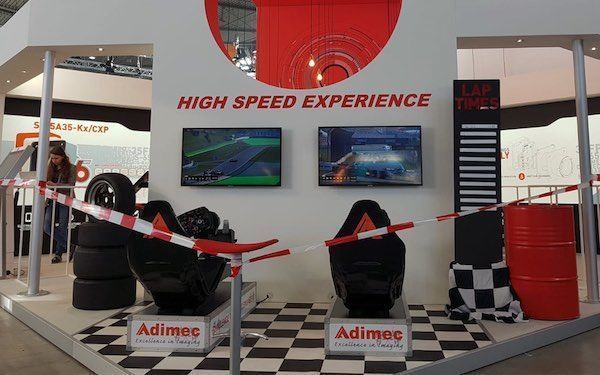 Race Simulators Op Beursstand