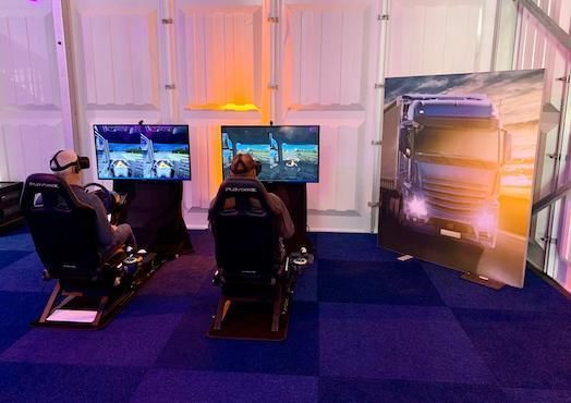 2x Truck Simulator Vr Vrachtwagen Oculus Rift Rdw 2
