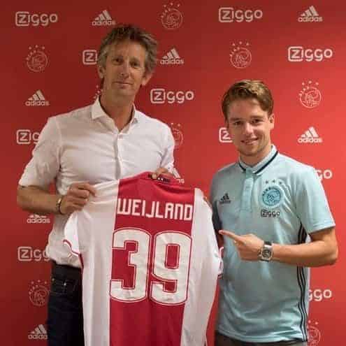 Ajax E Sporter Koen Weijland