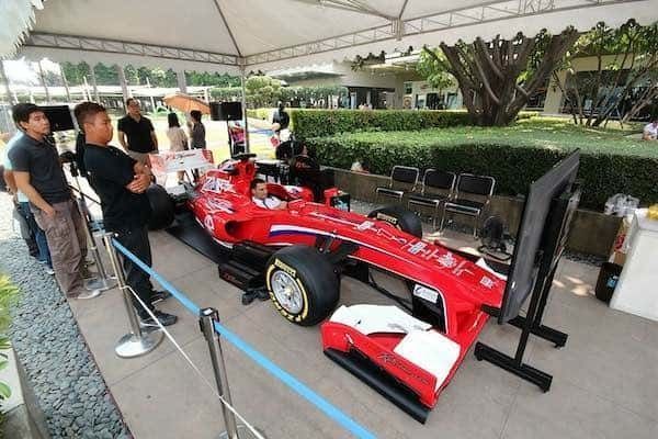 British Embassy Ferrari F1 Professional Racing Simulator