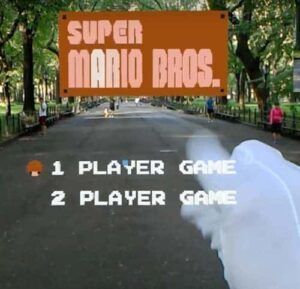 Super Mario Bros In Augmented Reality
