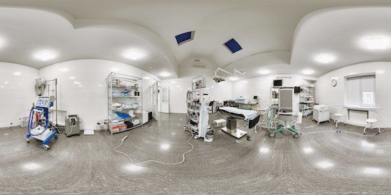 360 Panorama Of A Medical Institution