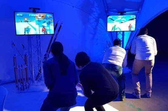 Winter Games Kinect Ski Simulator