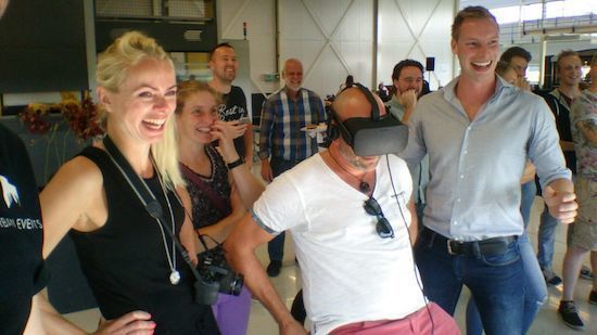 Rollercoaster Vr Op Feest