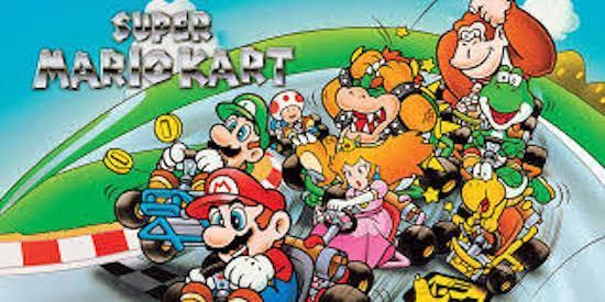 Super Mario Kart Snes