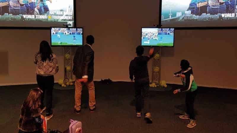 Kinect Tennis Games Tijdens Abn Amro World Tennis Tournament
