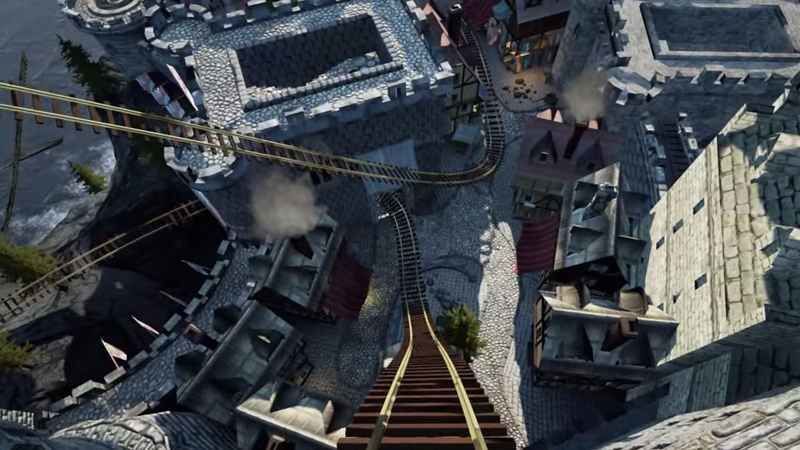Virtual Reality Surprise Op Een Jaarfeest Met Het Thema Wonderland Riftcoaster