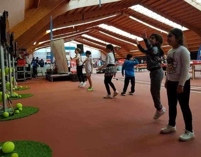 Xbox Kinect Tennis Games Op Evenement