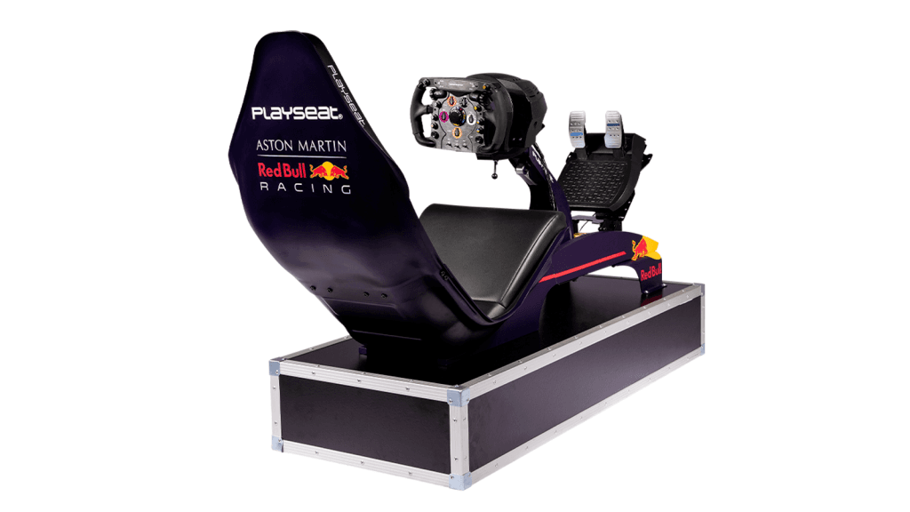 1.red Bull F1 Race Simulator Achteraanzicht