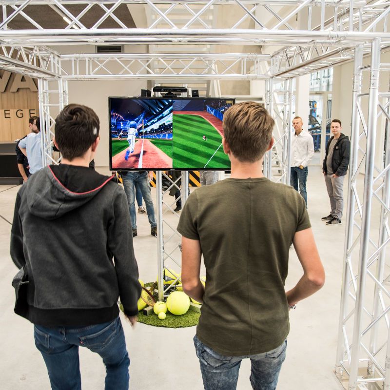 Kinect Sport Honkball Opening School Game Technova College Ede Xbox360