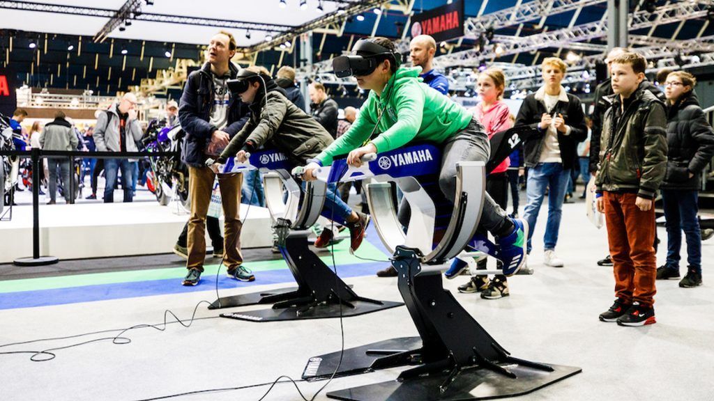 Motion Motorbike Simulator Icaros Oculus Rift S Beurs Yamaha Maatwerk 9
