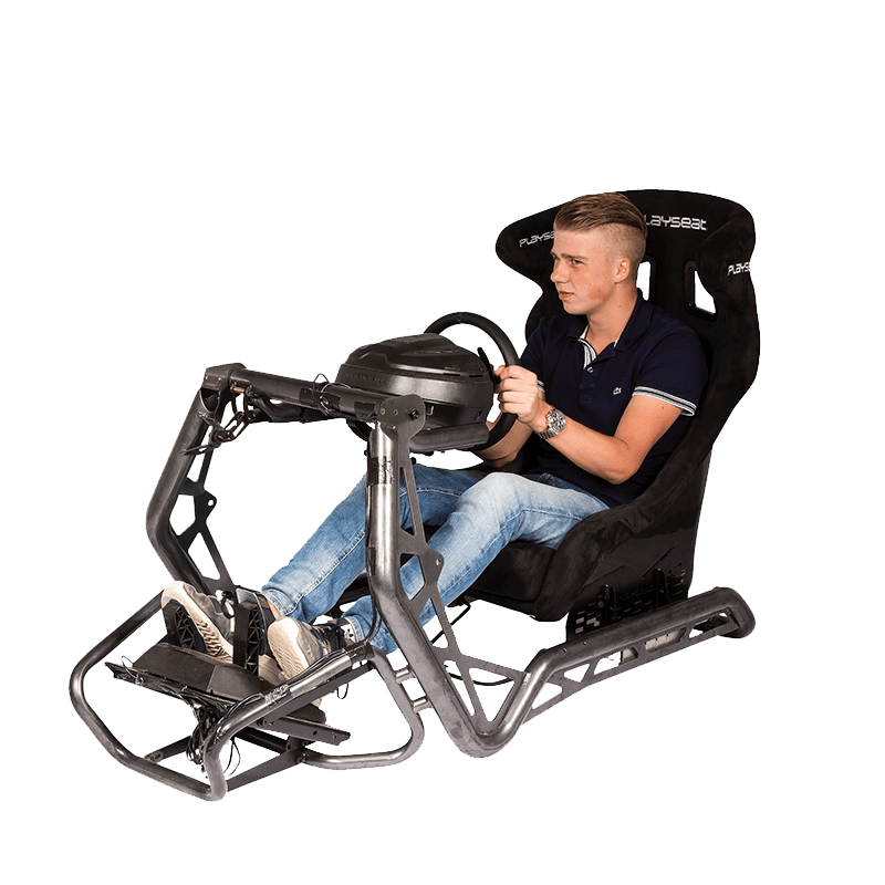Race Simulator Gt Seat Vooraanzicht Beursstand Event Bedrijfsfeest Feest 2 Kopiëren
