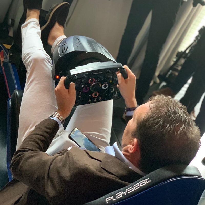 Race Simulator F1 Red Bull Relatiedag Robert Doornbos Stone Business Associates