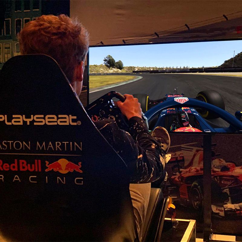 Red Bull F1 Event Race Simulator