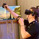 Vr Schiet Simulator Op Evenement