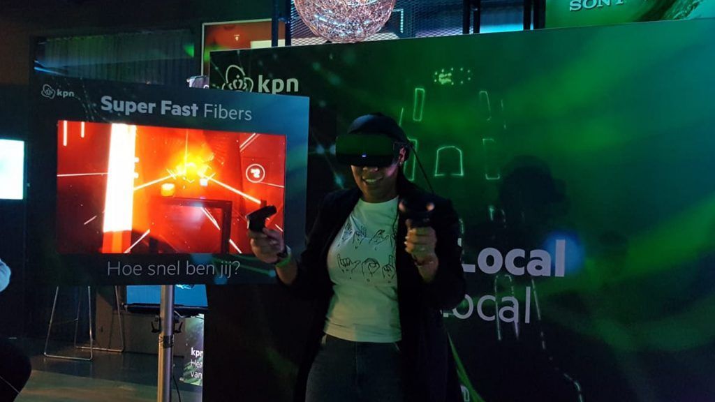 Kpn Maatwerk Beat Saber Vr Branding Tv Lijst