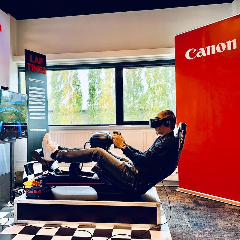 Race Simulator F1 Playstation Canon Zakelijk Evenement