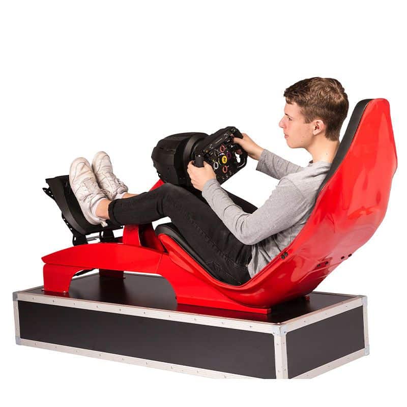 1f1 Race Simulator Rode Raceseat Achteraanzicht Beursstand Event Bedrijfsfeest Feest 1 Kopie