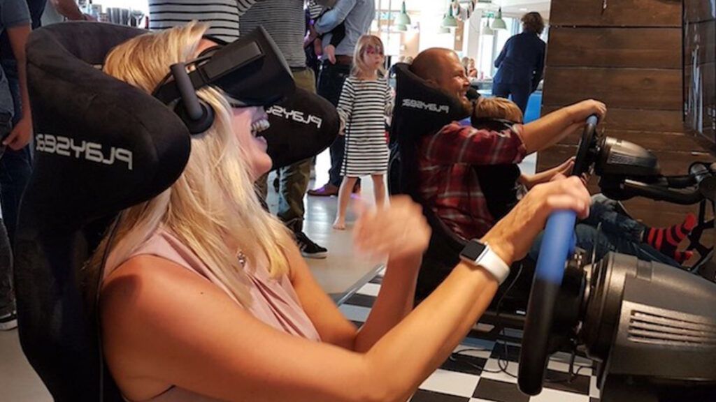 2vr Race Simulator Project Cars Oculus Rift Bedrijfsfeest 1