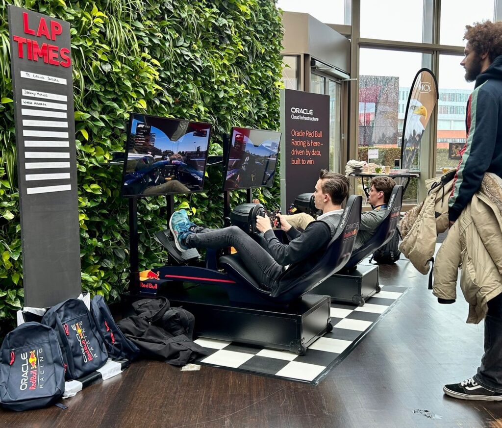 F1 race simulator huren