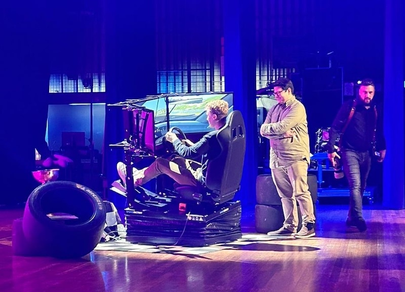 Race Simulator Huren Met Beweging